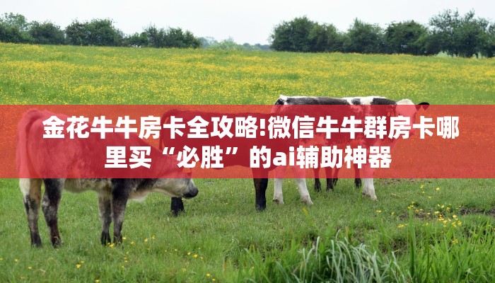  金花牛牛房卡全攻略!微信牛牛群房卡哪里买“必胜”的ai辅助神器
