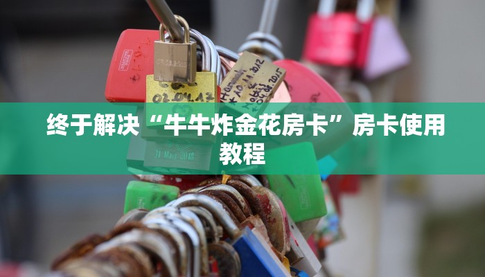  终于解决“牛牛炸金花房卡”房卡使用教程