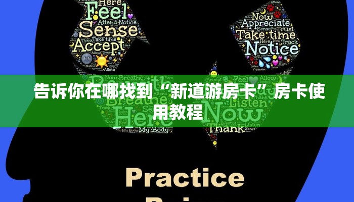  告诉你在哪找到“新道游房卡”房卡使用教程