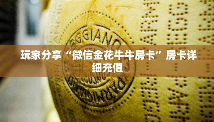  玩家分享“微信金花牛牛房卡”房卡详细充值